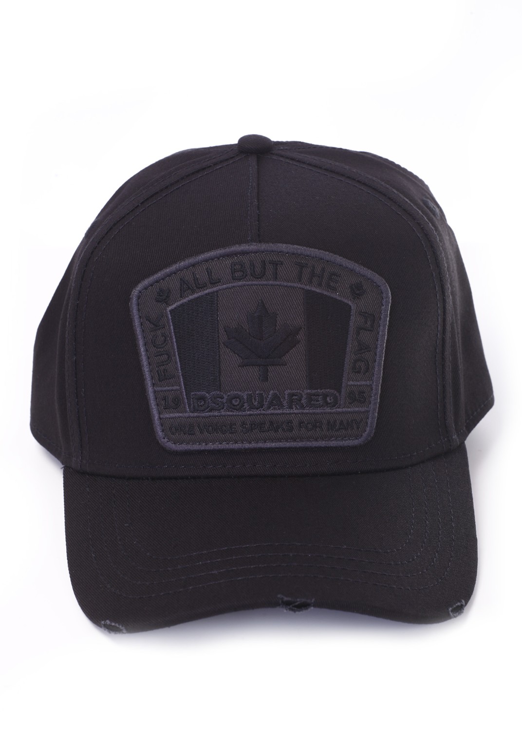 shop DSQUARED2  Cappello: DSQUARED2 baseball cap in gabardina di cotone.
Dettagli destroyed.
Patch "CANADA FLAG" ricamata sul davanti.
Lettering "DEAN & DAN BORN IN CANADA" ricamato sul retro.
Cinturino regolabile sul retro.
Composizione: 100% cotone.
Made in China.. BCM4011 05C00001-M436 number 4442980